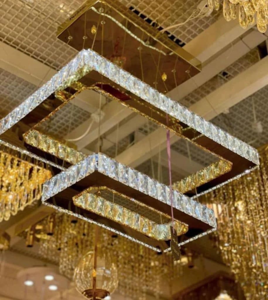 تولید صنایع روشنایی و لوستر کریستالی دل آرا در تبریز