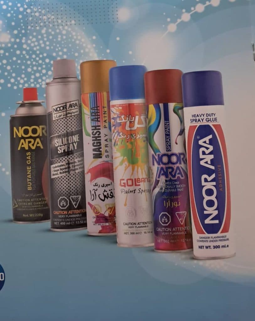 توزیع و پخش اسپری های صنعتی و بهداشتی آیپر در تبریز