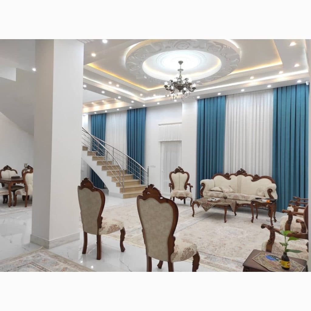 دوخت و نصب پرده سرای معراج در سنندج