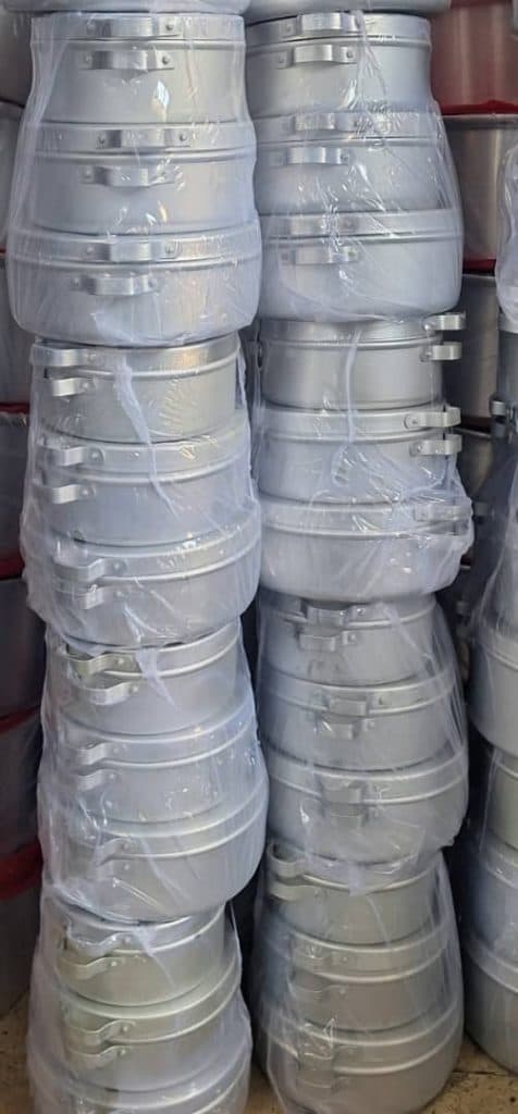 تولید و فروش ظروف آلومینیوم و روحی دیاری شهر ری