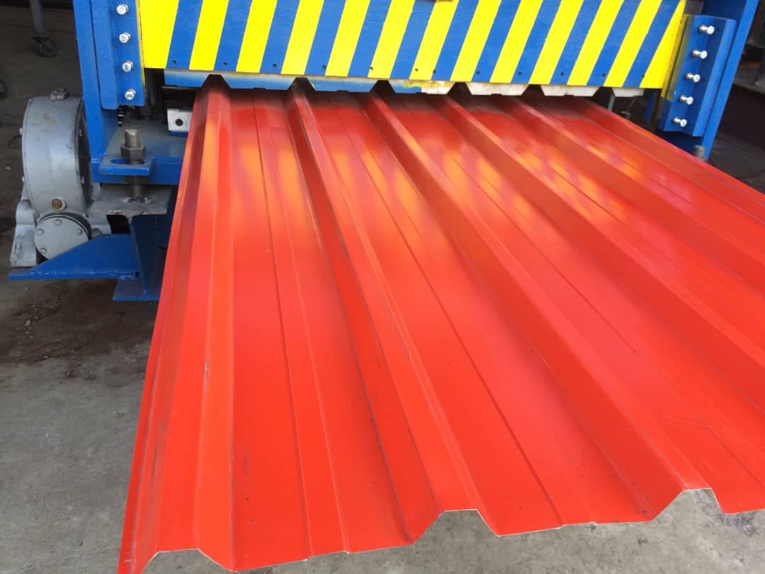 تولیدکننده ورق رنگی کرکره و ذوزنقه بوران پوشش آمل در سرخرود