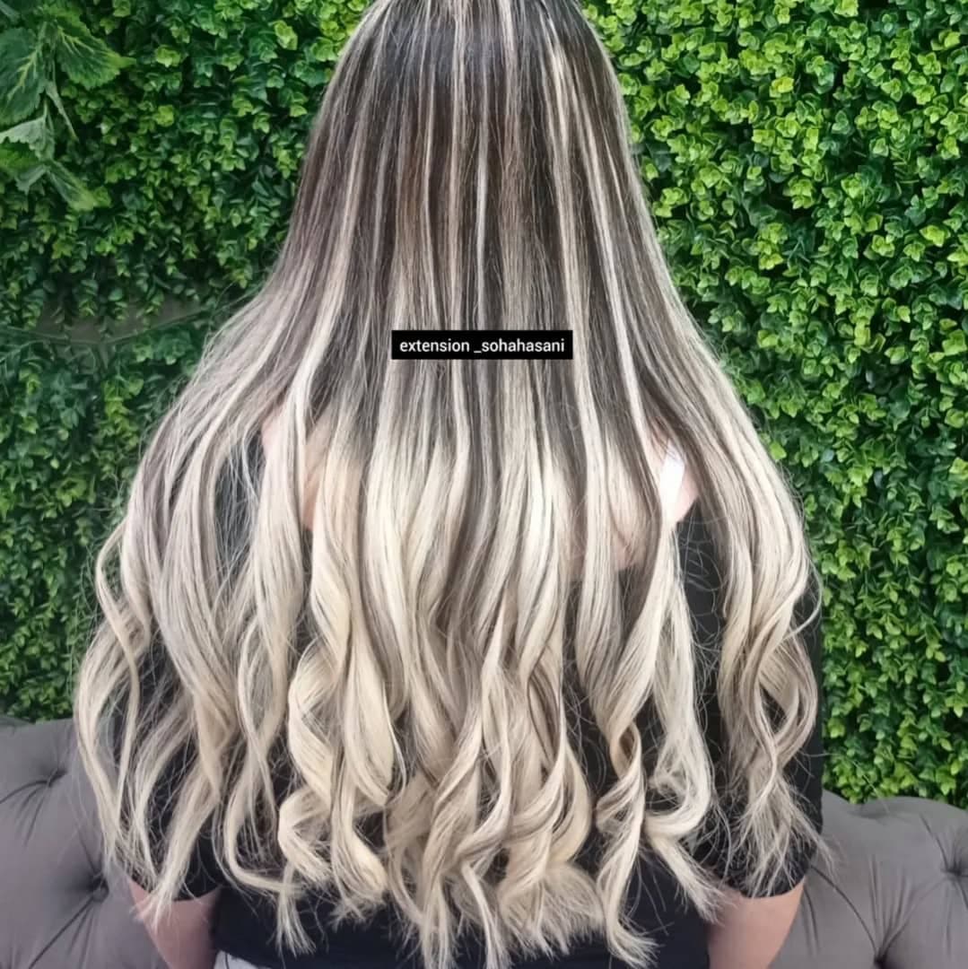 مرکز تخصصی اکستنشن مو سها حسنی در قزوین