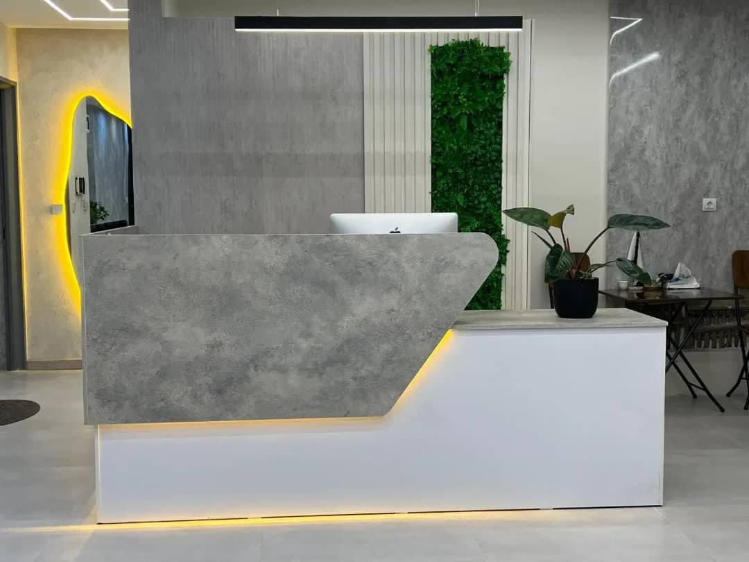 ساخت کانتر های اداری و سرویس های پذیرش نیک چوب در شیراز