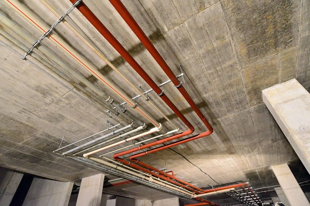 لوله کشی گاز ساختمان آروین شعله در قم