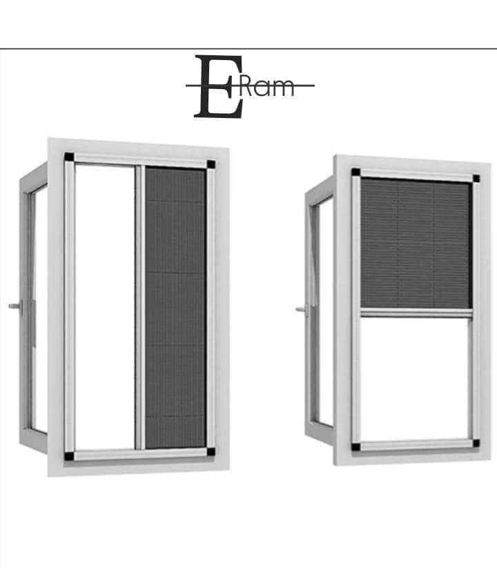 تولید و فروش درب پنجره upvc و توری پلیسه زمانی در کیش