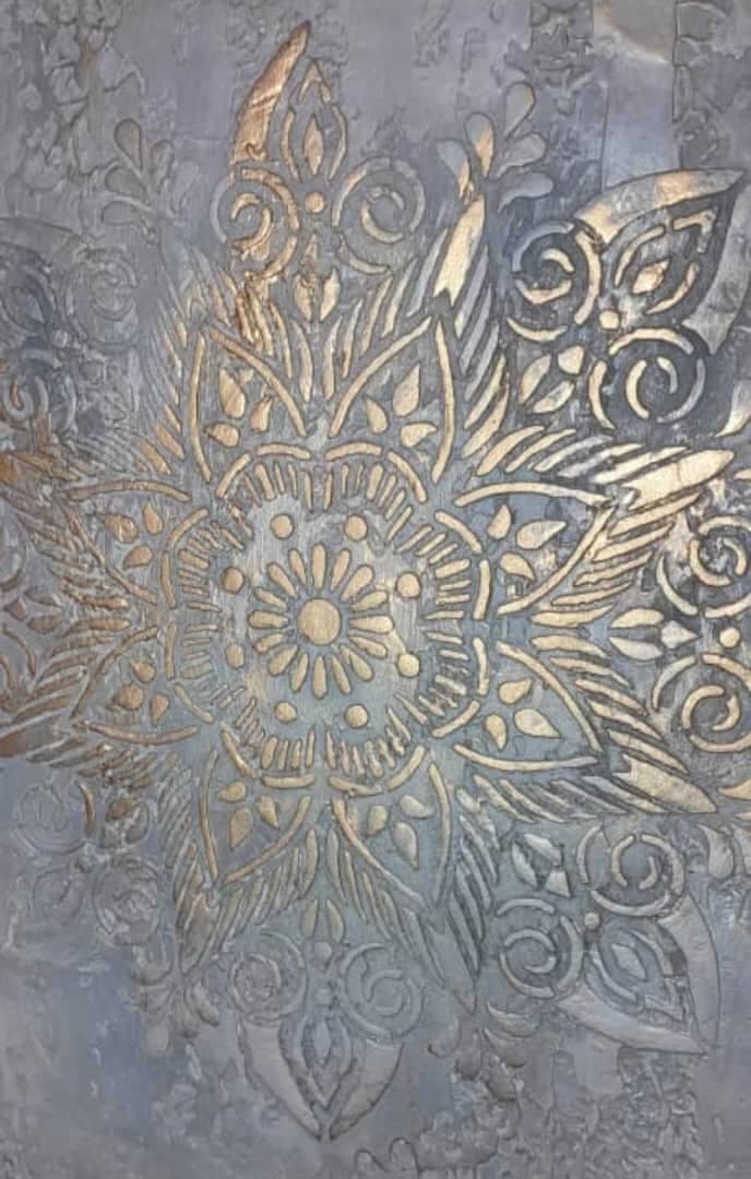 اجرای نقاشی هنری و پتینه کاری مریم خوشدست در مشهد