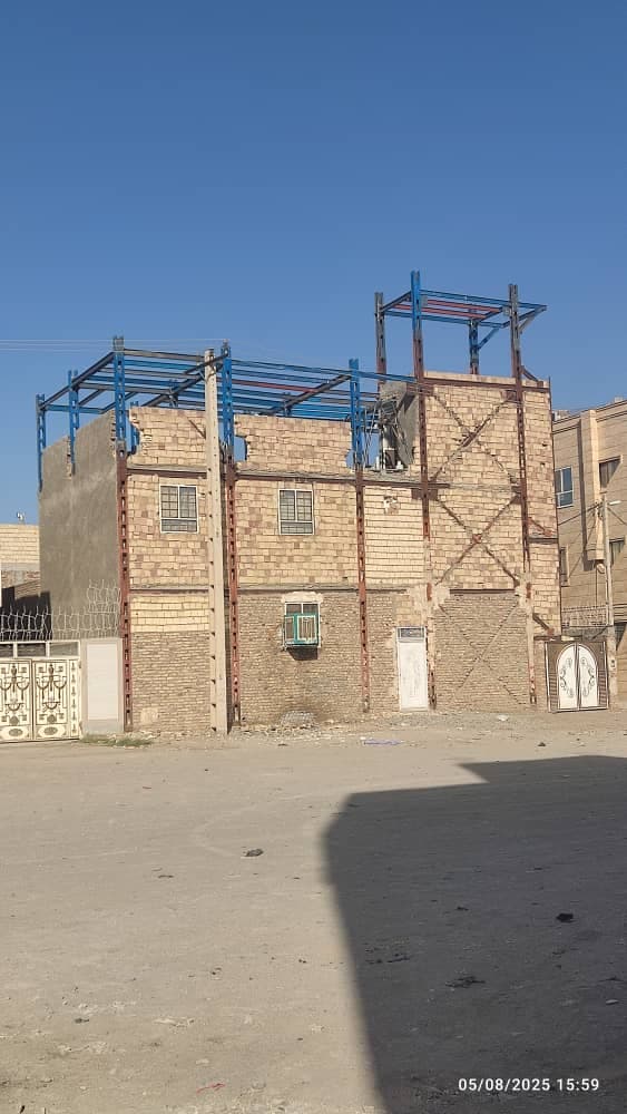 بازسازی و تعمیرات صفر تا صد ساختمان عیسی زهی در زاهدان