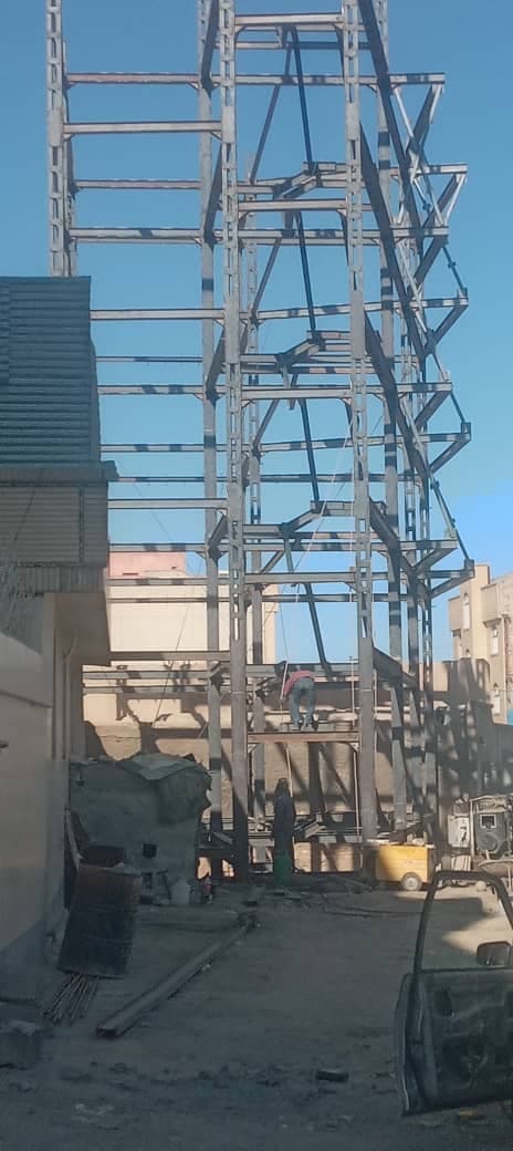 بازسازی و تعمیرات صفر تا صد ساختمان عیسی زهی در زاهدان