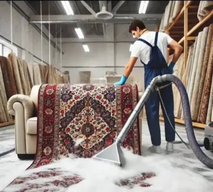 قالیشویی زیبا به مدیریت هاشمی در اصفهان