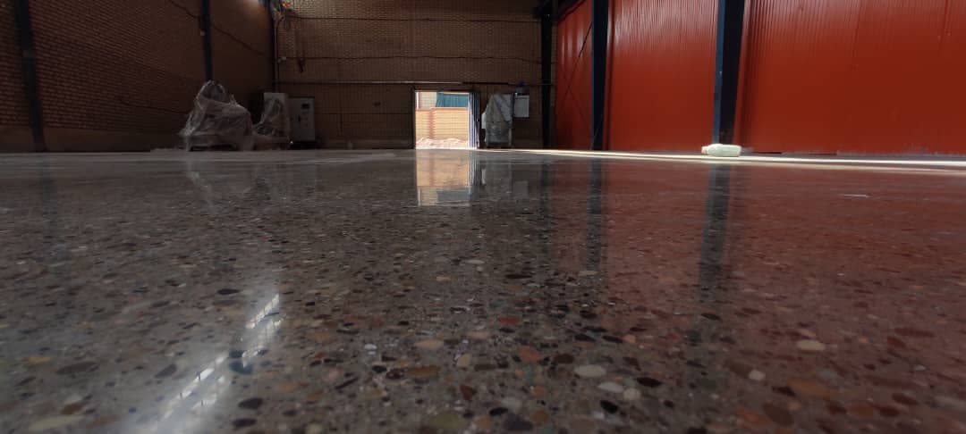 اجرای گلیزینگ بتن بیات لو در غرب تهران