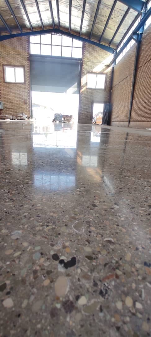 اجرای گلیزینگ بتن بیات لو در غرب تهران