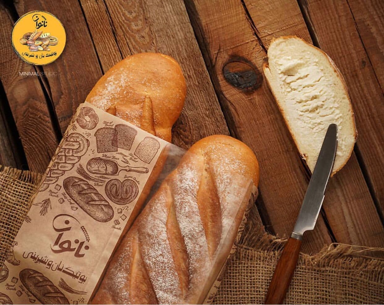 فروشگاه نان و شیرینی نانوان در منظریه رشت