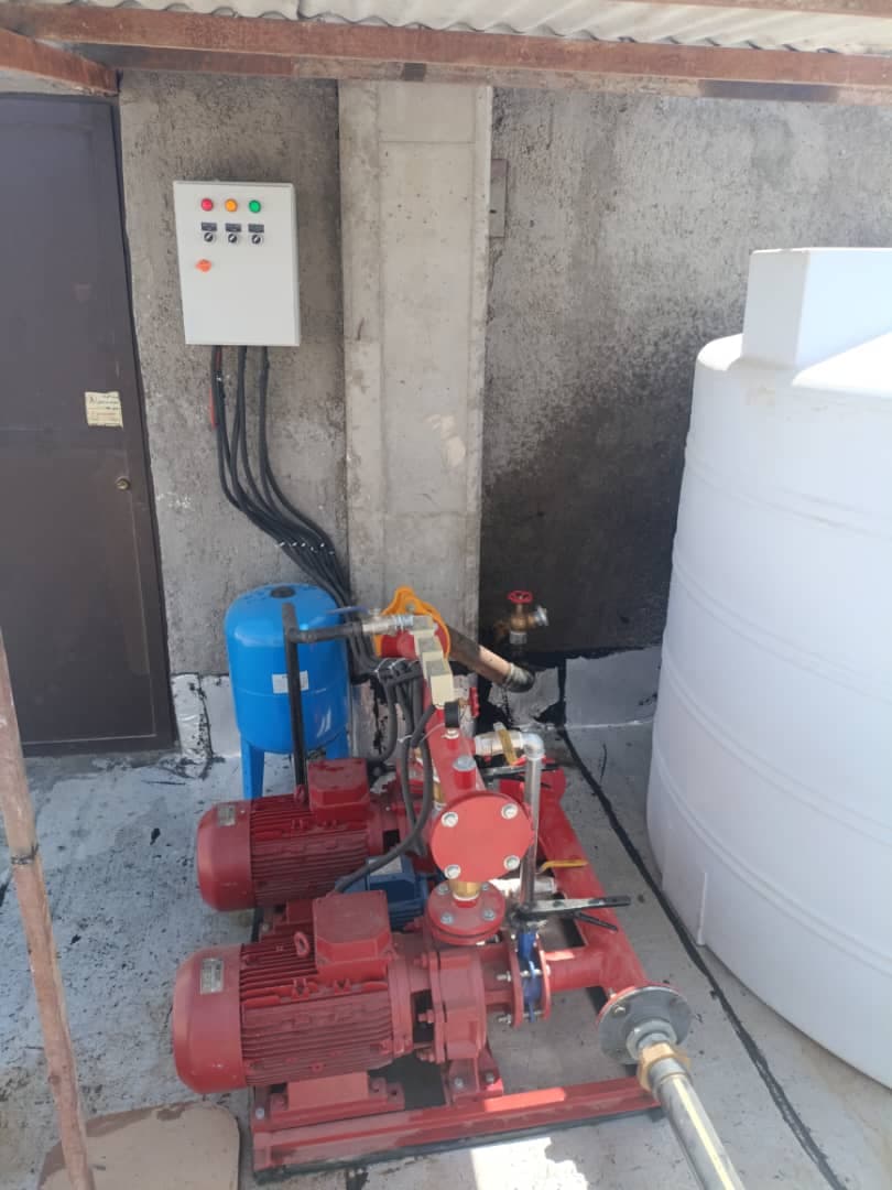 خدمات ایمنی و آتش نشانی درسا انرژی در کاشان