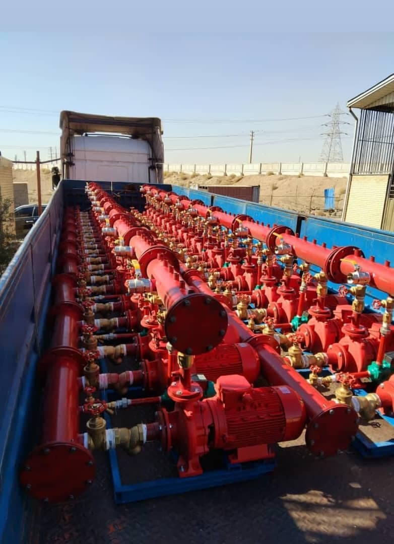 خدمات ایمنی و آتش نشانی درسا انرژی در کاشان