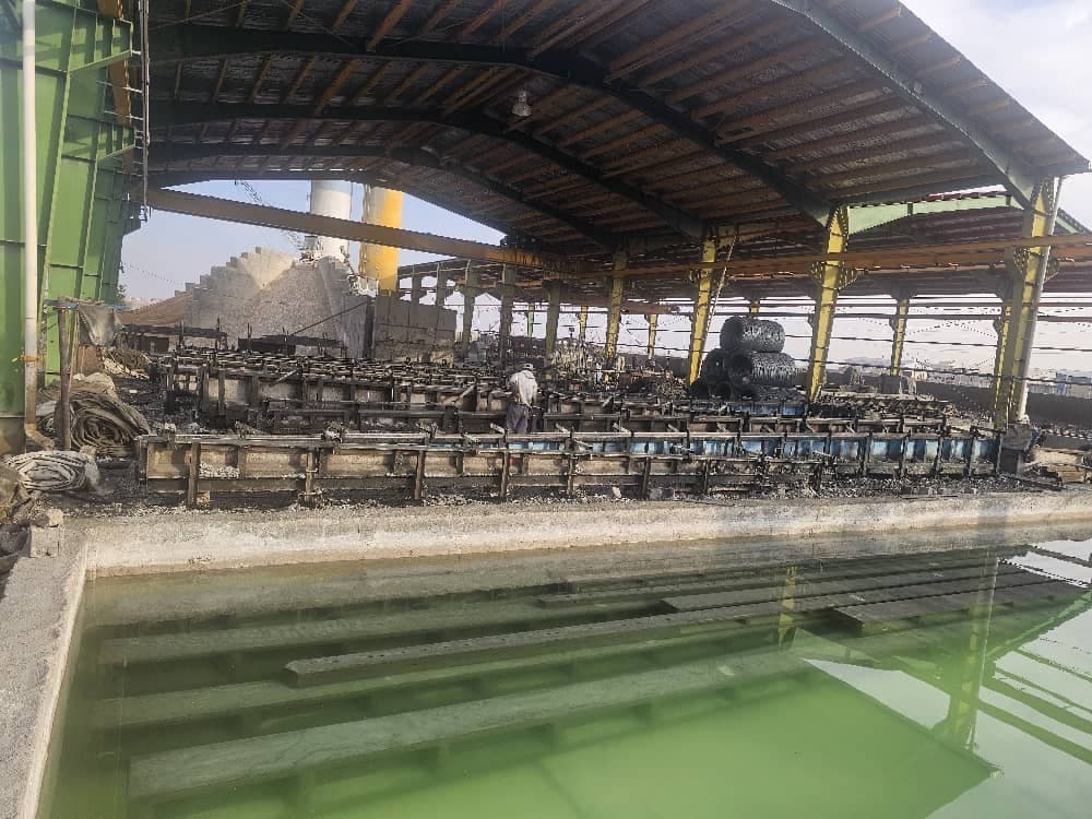 تولید تیربرق بتنی اچ و گرد صنایع بتنی سمن دژ ابوترابی در شیراز