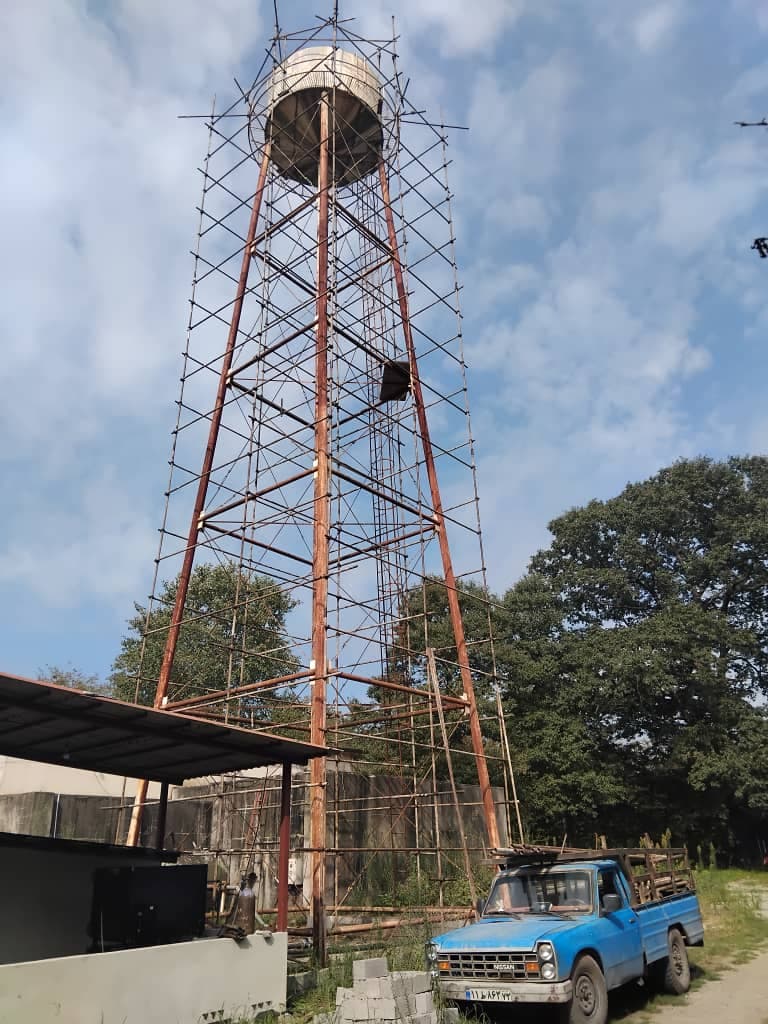 اجرای داربست فلزی آرین در نور