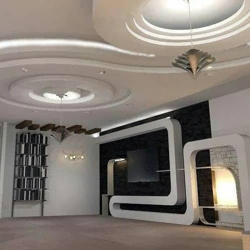 طراحی و اجرای کناف و سقف کاذب مهاجر در رشت