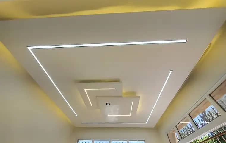 طراحی و اجرای کناف و سقف کاذب مهاجر در رشت