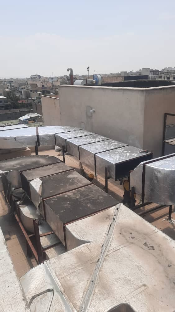 طراحی واجرای تاسیسات ساختمان مهرسازان خدایاری در تهران