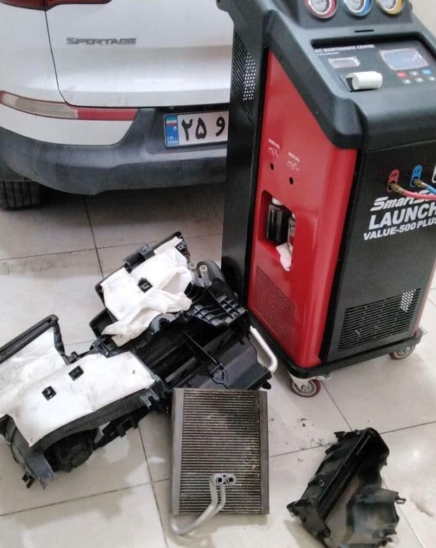 تعمیرات کولر اتومبیل غفوری در بندرعباس