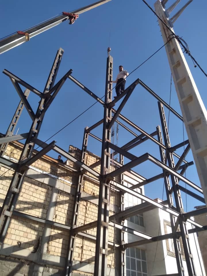 جوشکاری اسکلت سازان سورنی در کرمانشاه