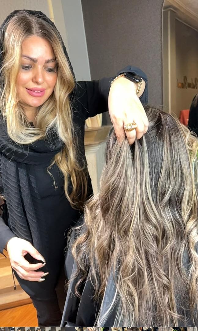 سالن زیبایی عروس روشنا رزمی در رشت