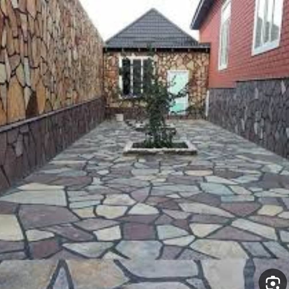 پخش و اجرای سنگ کوهی ورقه ای خوش اندام در دماوند