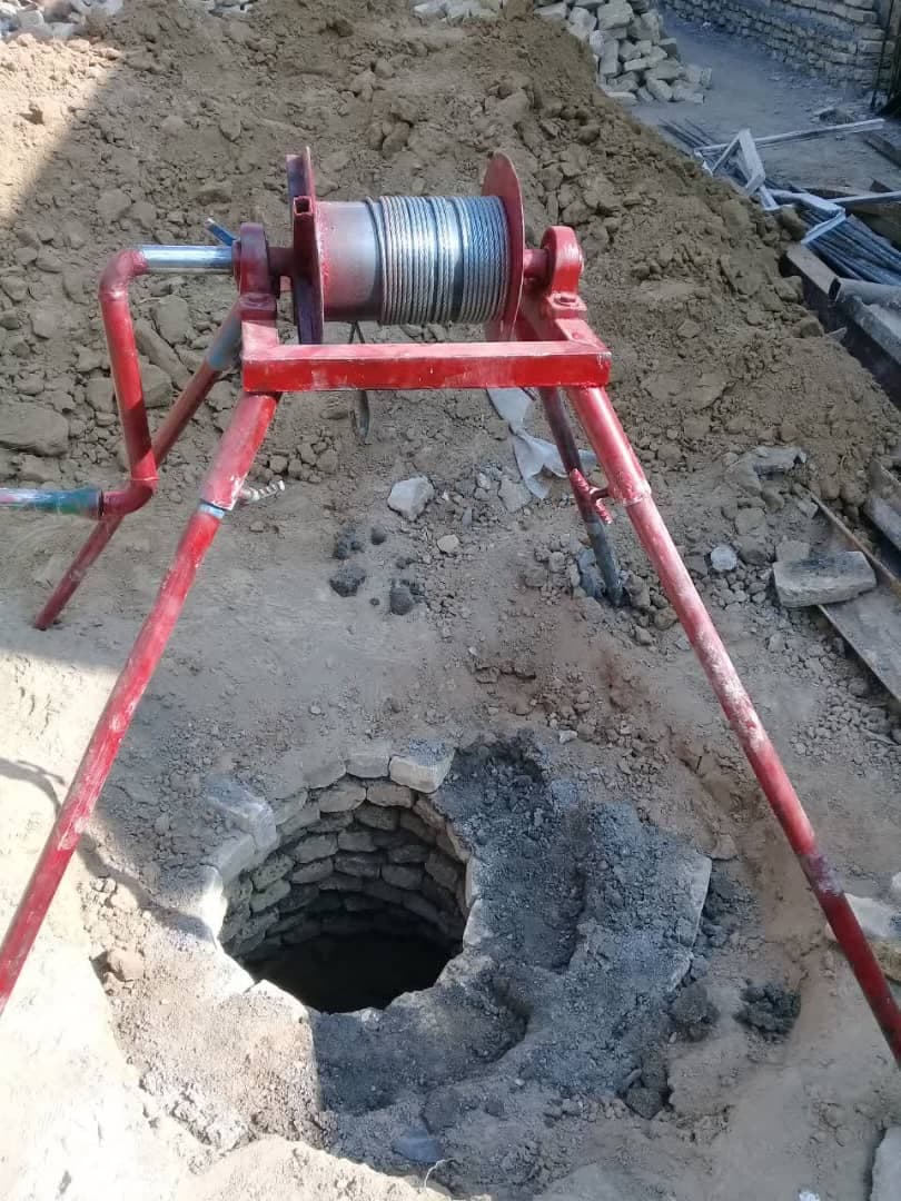 حفاری چاه آب و فاضلاب و مغنی رسولی در مشهد