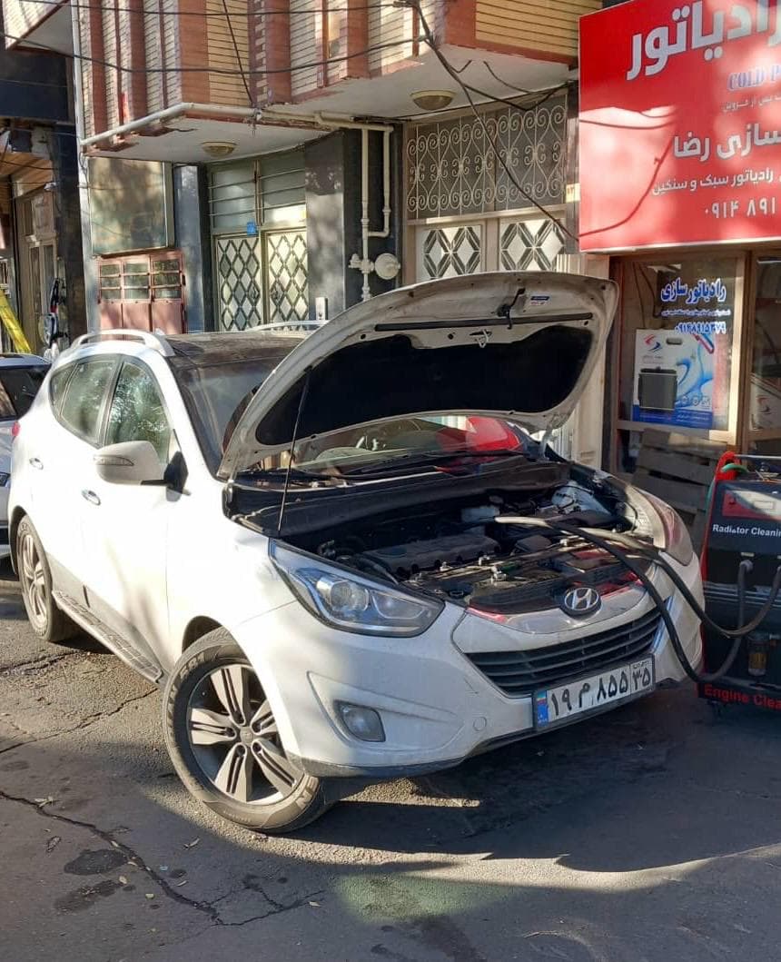 تعمیر و فروش رادیاتور خودروی سبک و سنگین رضا جنگجوی در تبریز