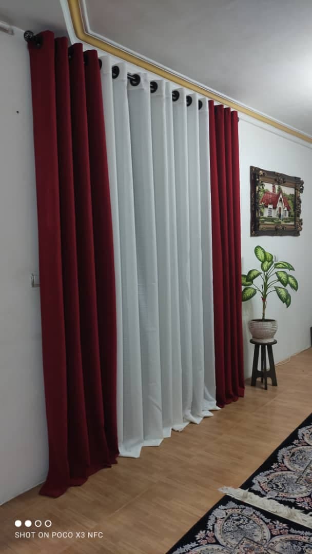 دوخت و نصب پرده پاپیون سیار در رشت